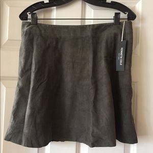 Kenneth Cole Suede Skirt